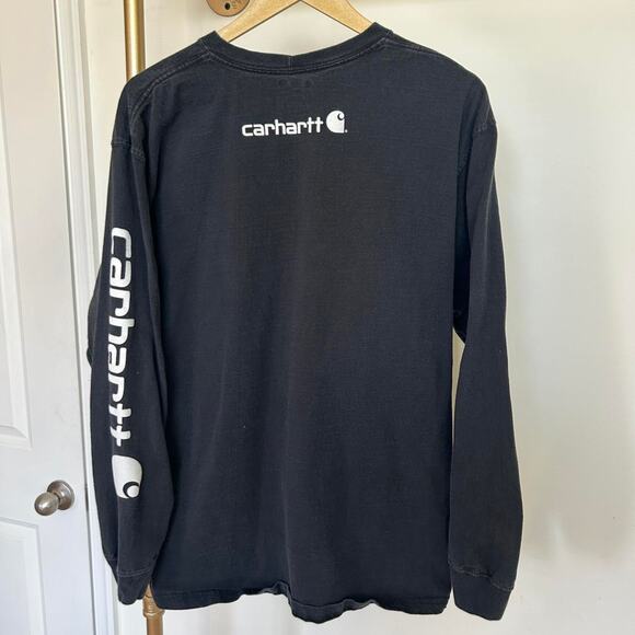 Carhartt Long Sleeve Black White - Picture 2 of 4